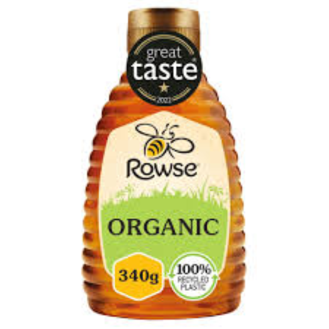 ROWSE ORGANIC HONEY SQUEEZE 340G